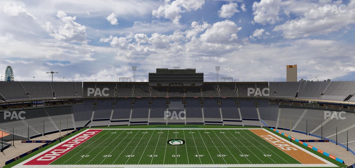 Cotton Bowl Stadium - Section 128 Seat View