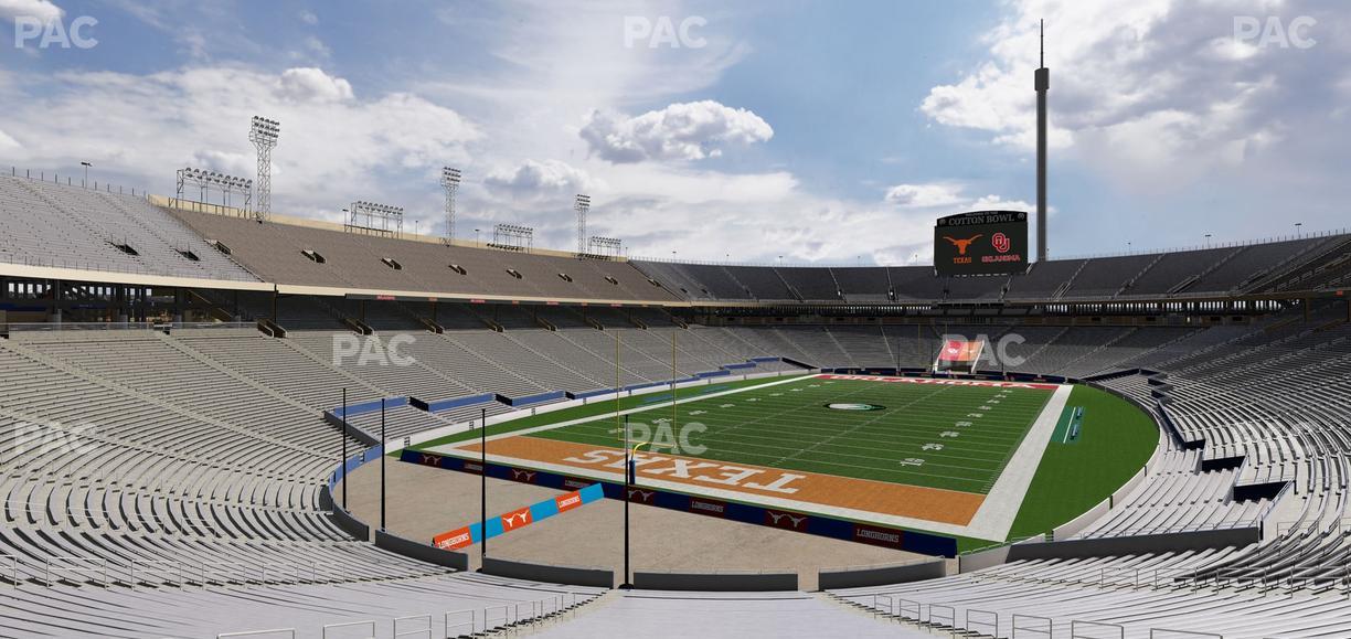 Cotton Bowl Stadium - Section 13 Seat View