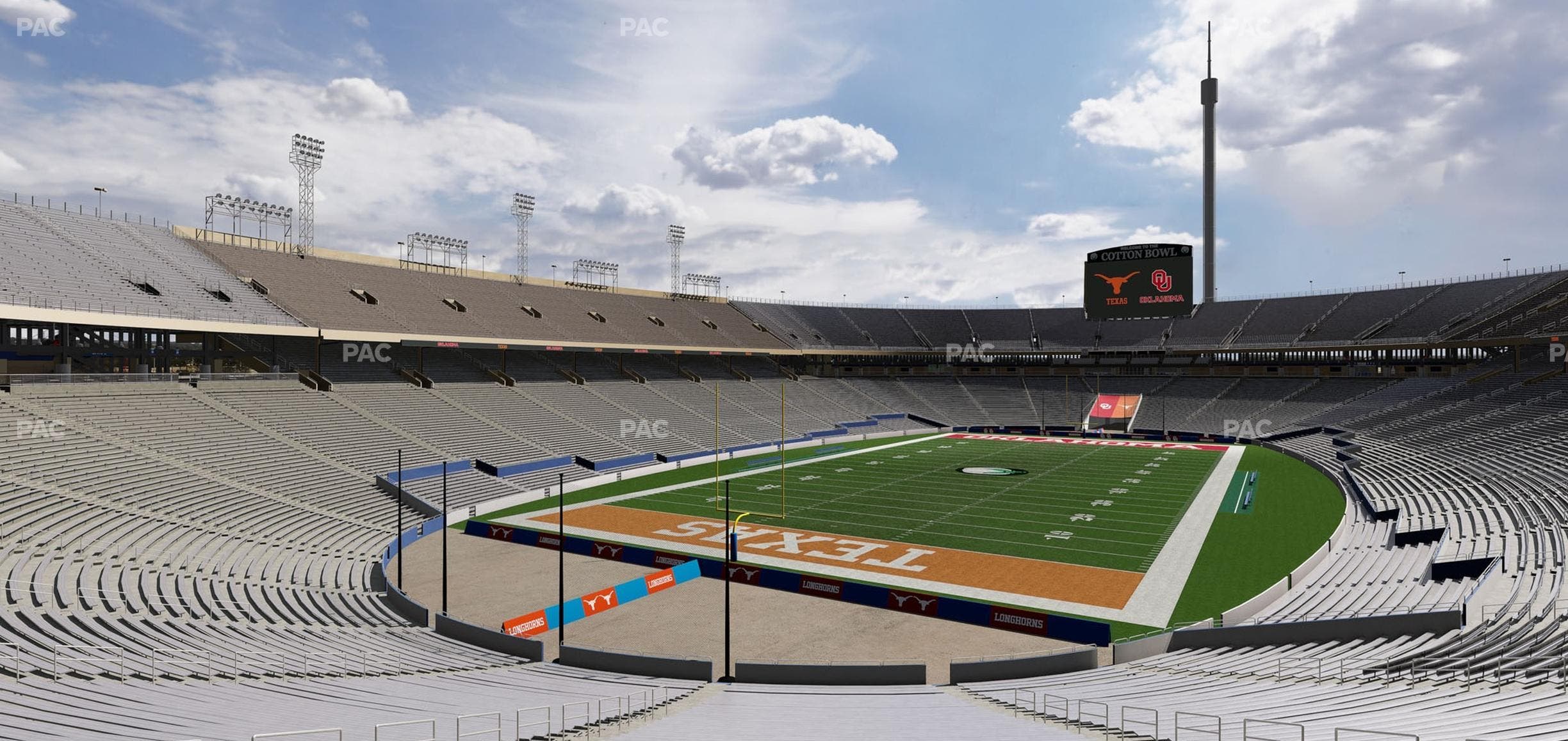 Cotton Bowl Stadium - Section 13 Seat View