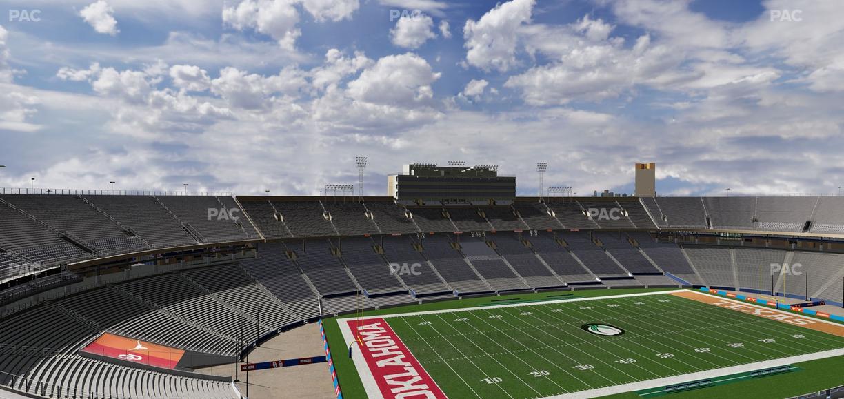 Cotton Bowl Stadium - Section 133 Seat View