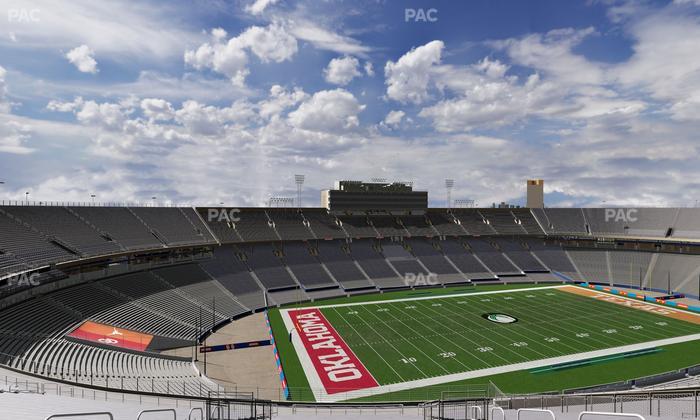 Cotton Bowl Stadium - Section 133 Seat View