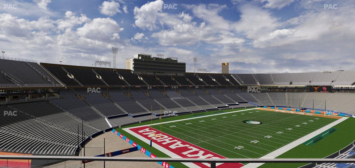 Cotton Bowl Stadium - Section 135 Seat View