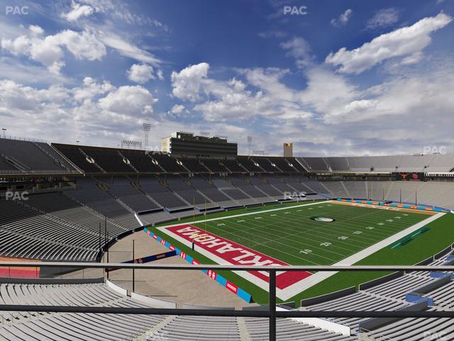 Cotton Bowl Stadium - Section 135 Seat View