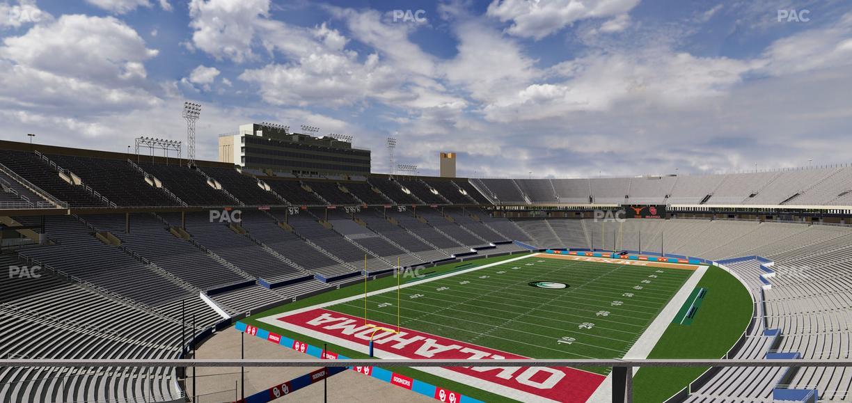 Cotton Bowl Stadium - Section 136 Seat View