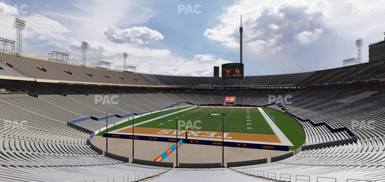 Cotton Bowl Stadium - Section 14 Seat View