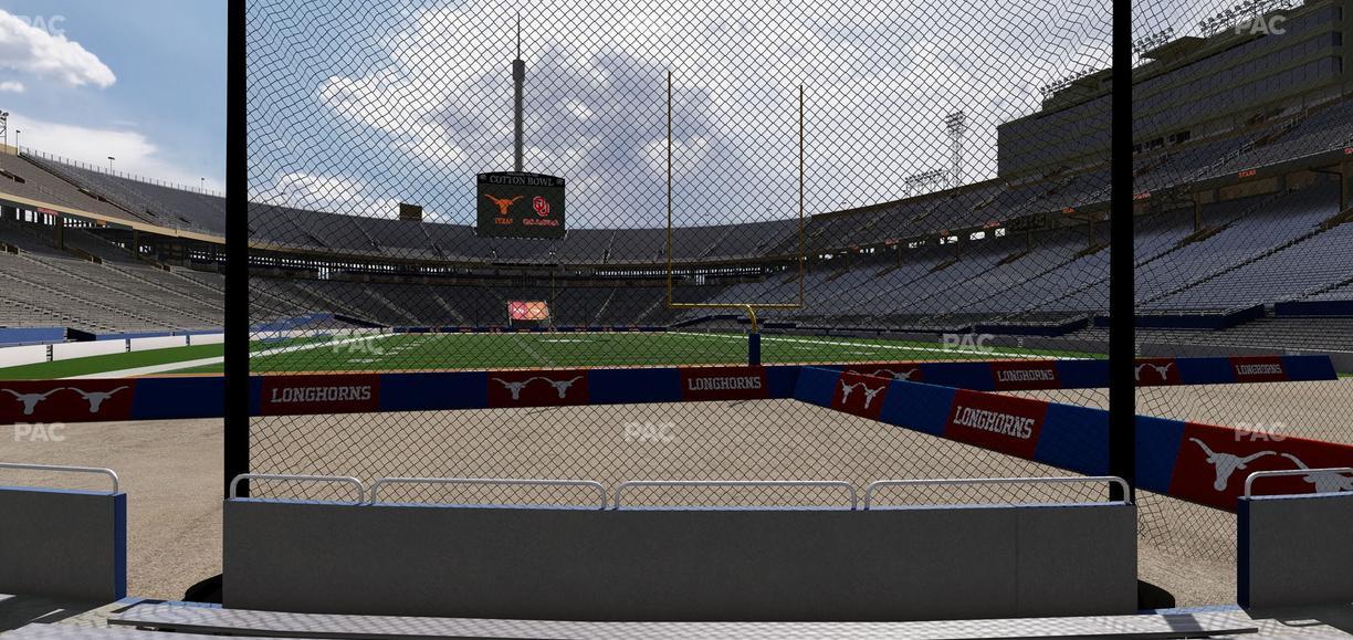 Cotton Bowl Stadium - Section 16 Seat View