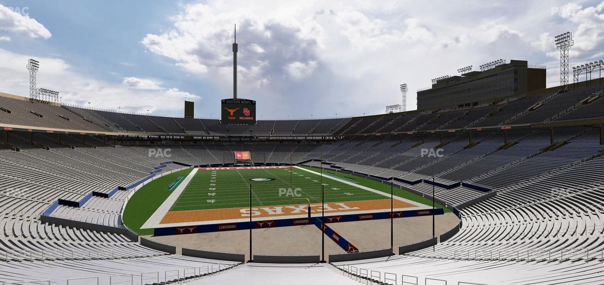 Cotton Bowl Stadium - Section 16 Seat View