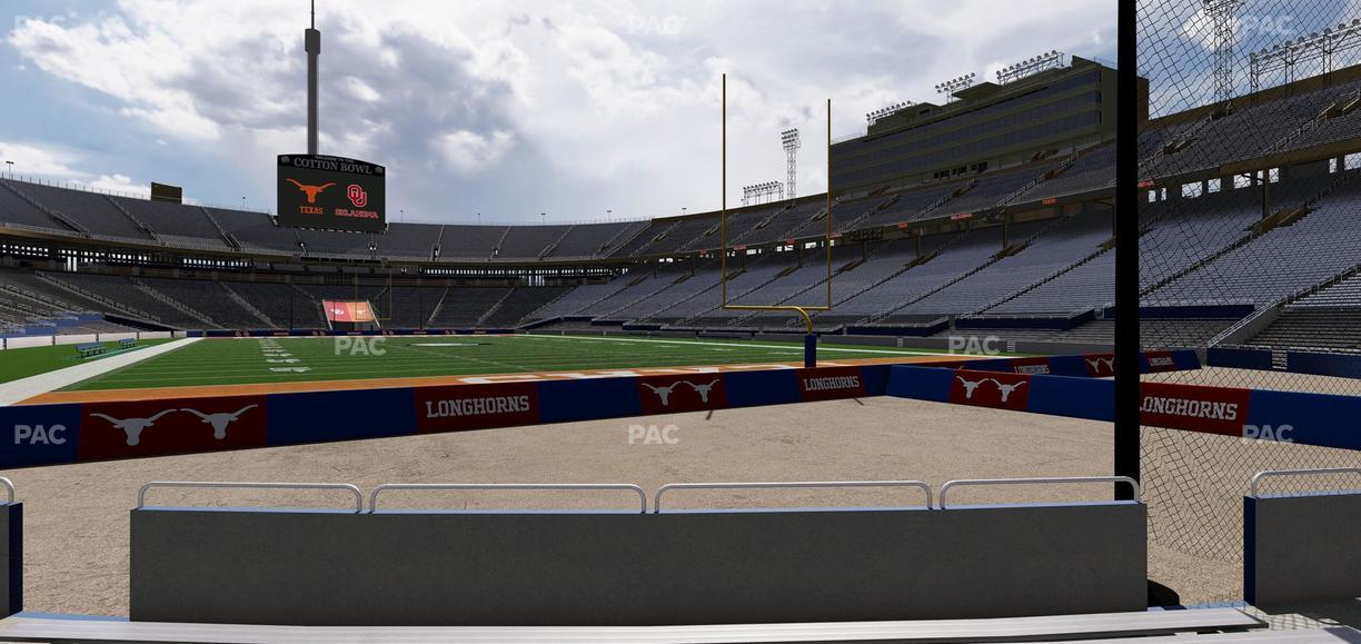 Cotton Bowl Stadium - Section 17 Seat View