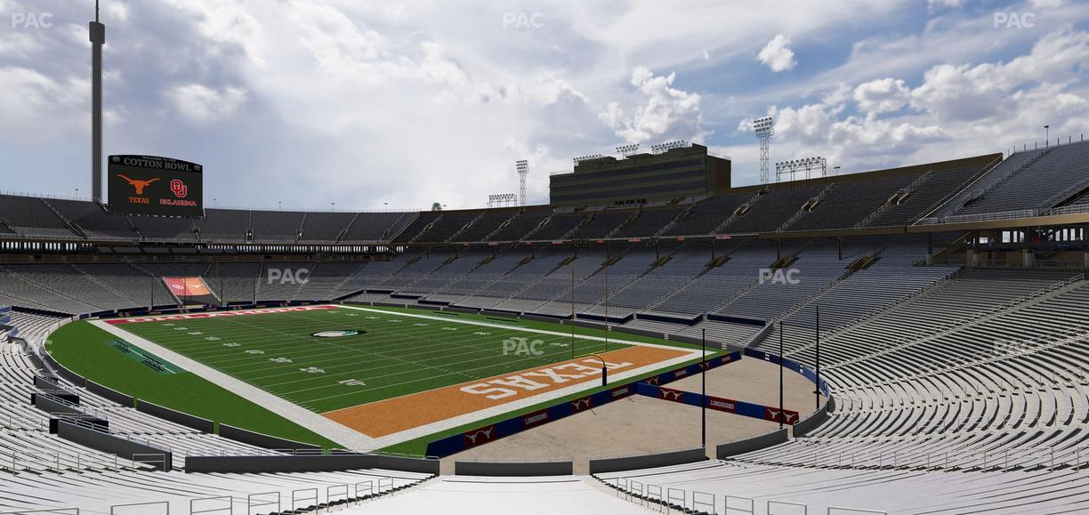 Cotton Bowl Stadium - Section 18 Seat View