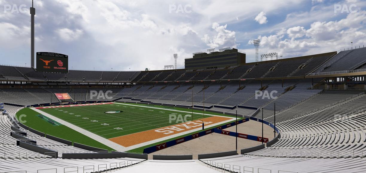 Cotton Bowl Stadium - Section 18 Seat View