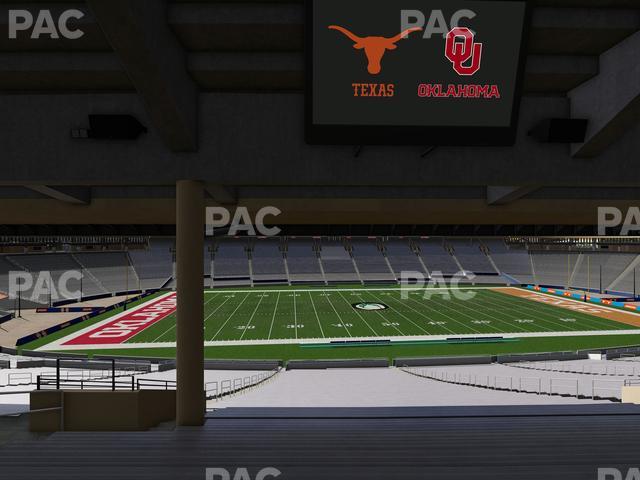 Cotton Bowl Stadium - Section 25 Seat View