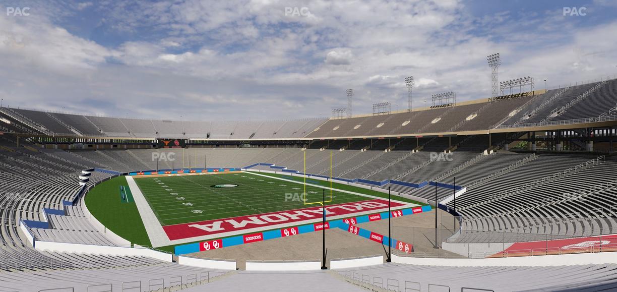 Cotton Bowl Stadium - Section 35 Seat View