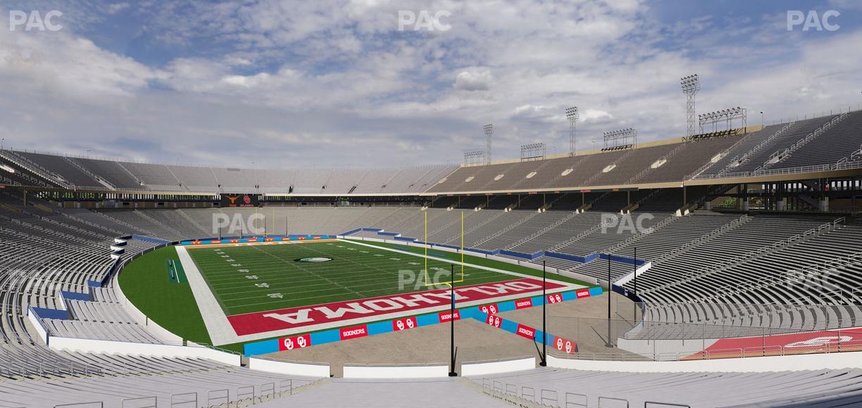 Cotton Bowl Stadium - Section 35 Seat View