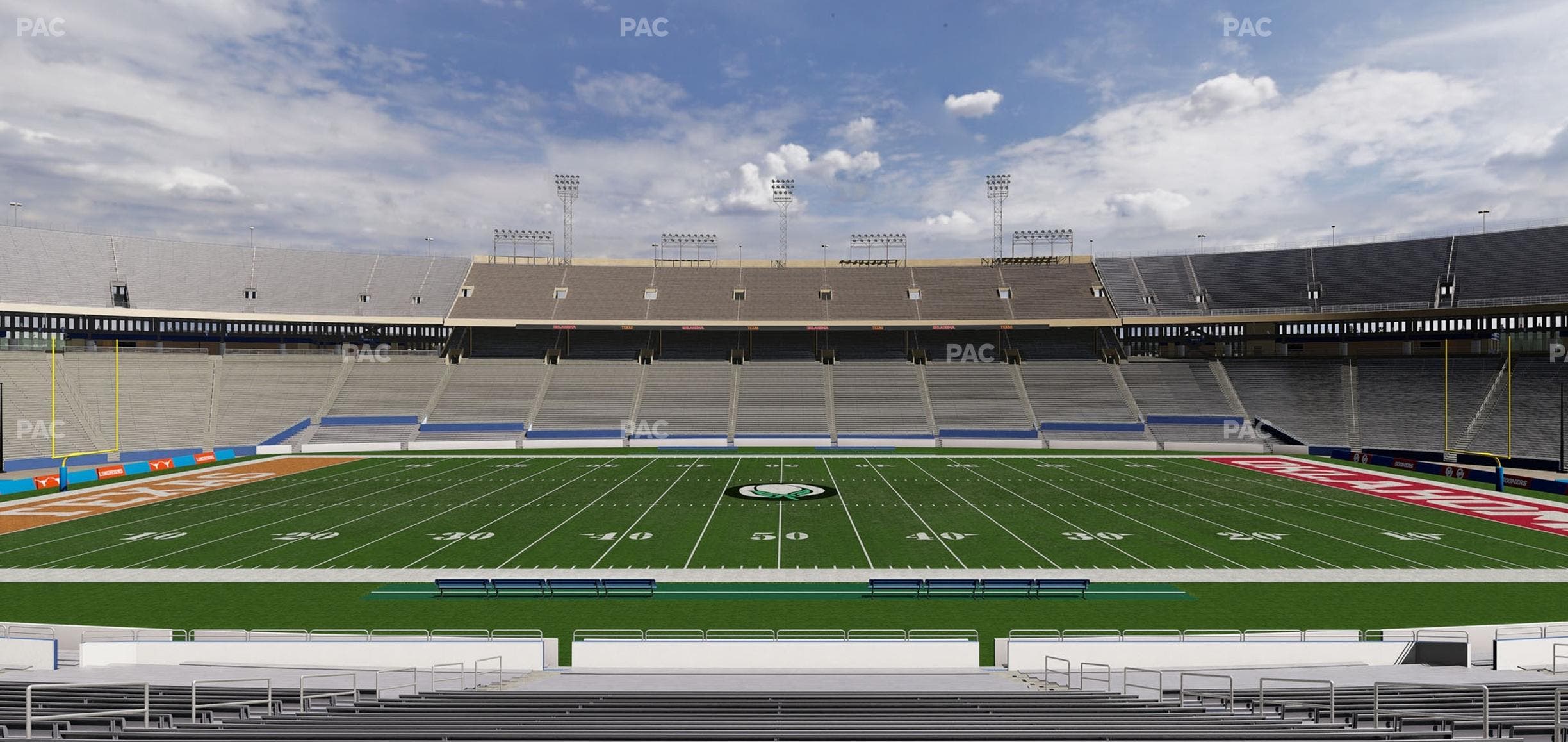 Cotton Bowl Stadium - Section 6 Gov Seat View