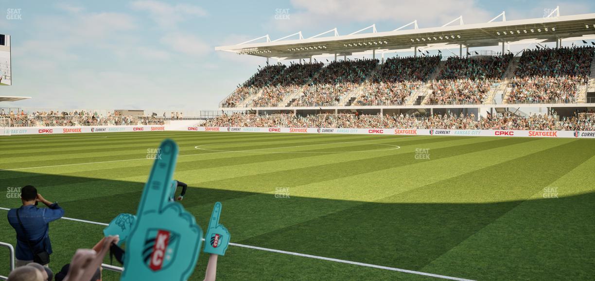 CPKC Stadium - Section 104 Seat View