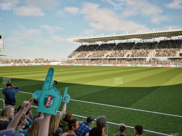 CPKC Stadium - Section 104 Seat View