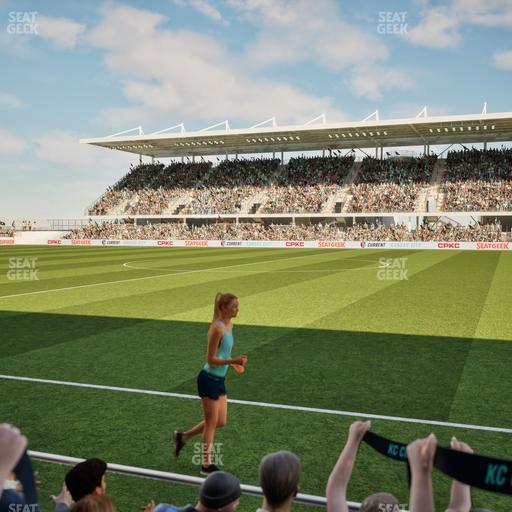 CPKC Stadium - Section 105 Seat View