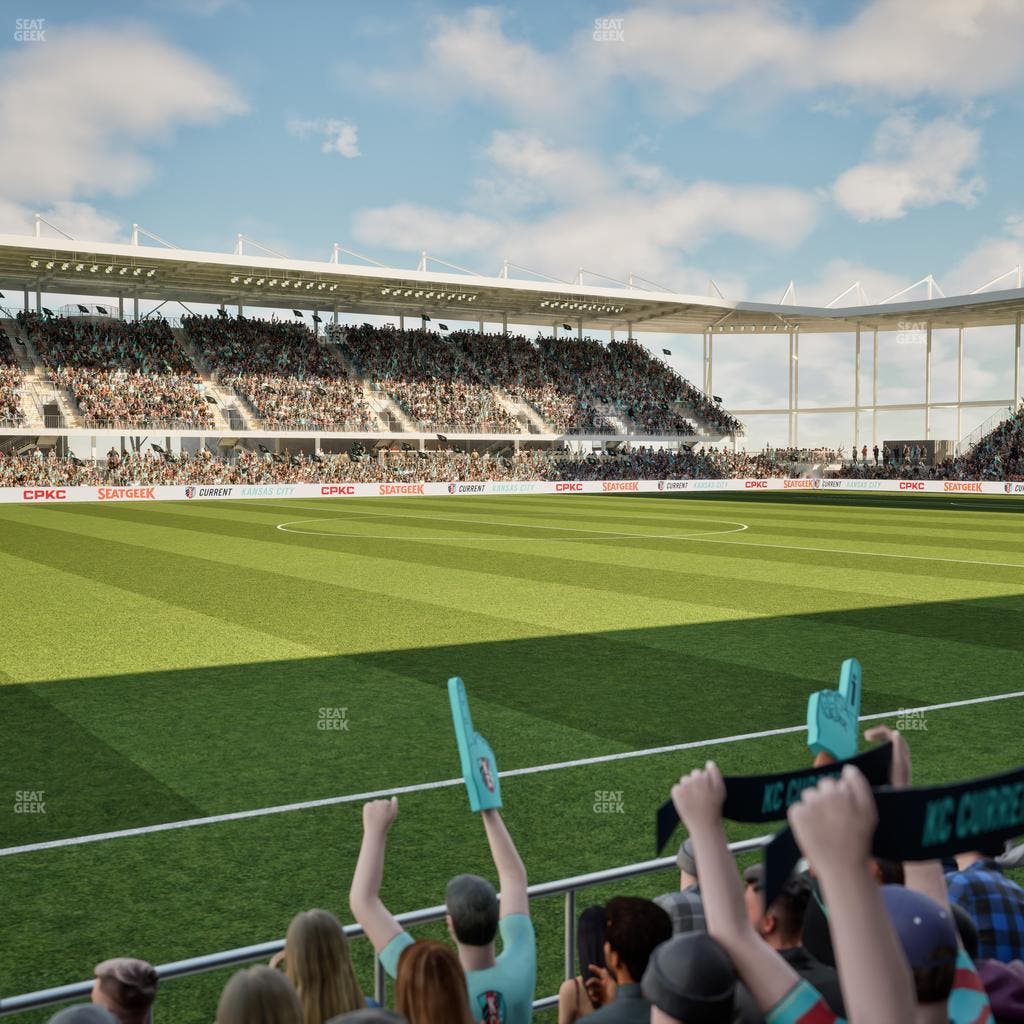 CPKC Stadium - Section 107 Seat View