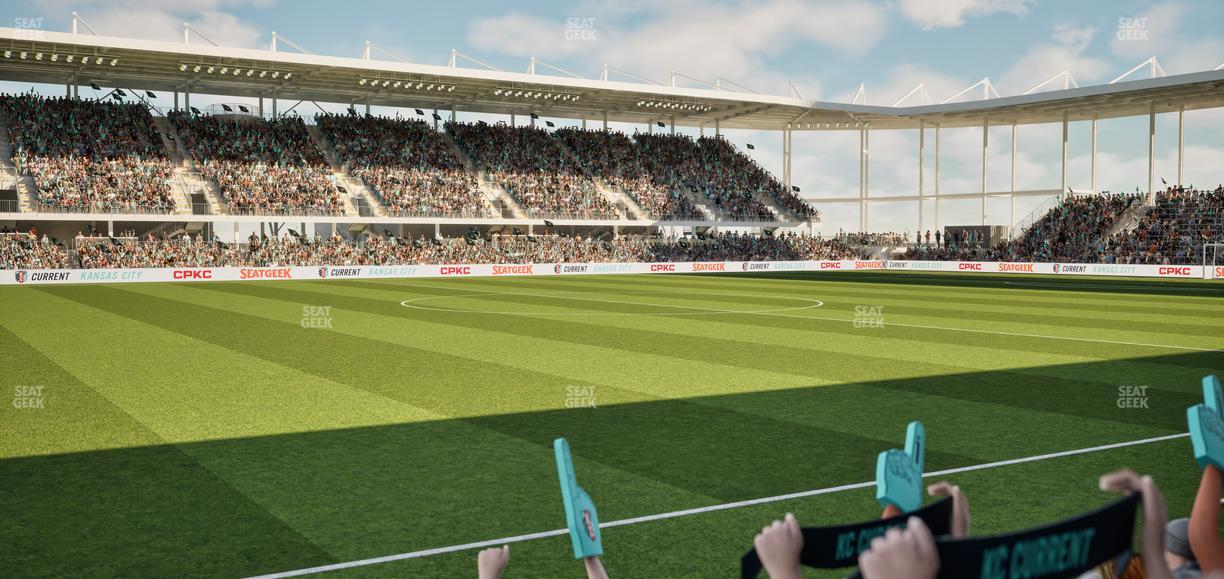 CPKC Stadium - Section 107 Seat View