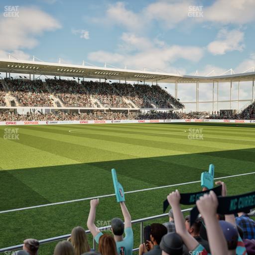 CPKC Stadium - Section 107 Seat View