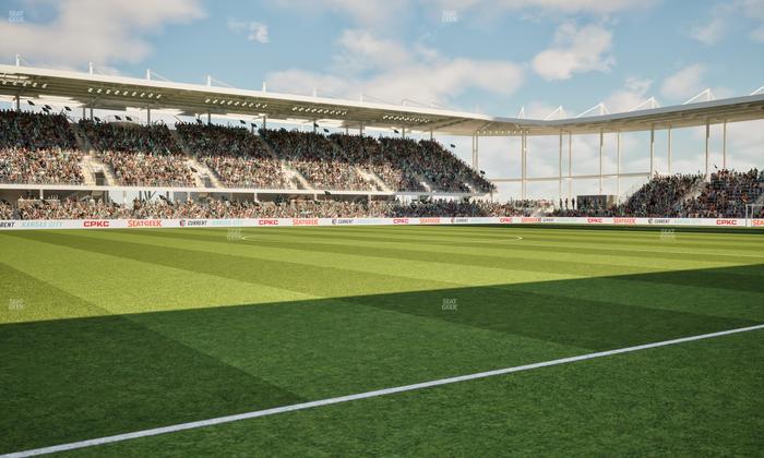 CPKC Stadium - Section 107 Seat View