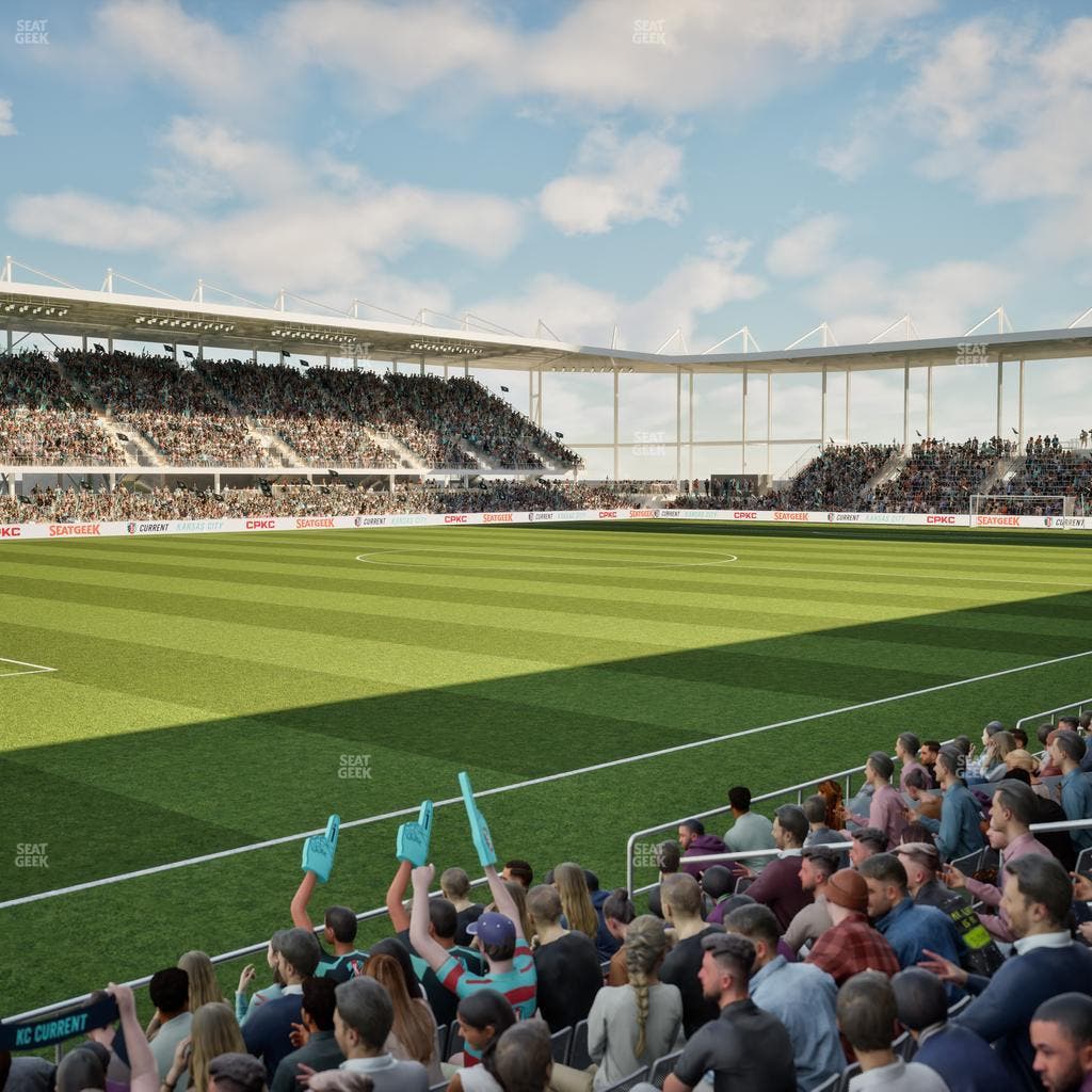 CPKC Stadium - Section 110 Seat View