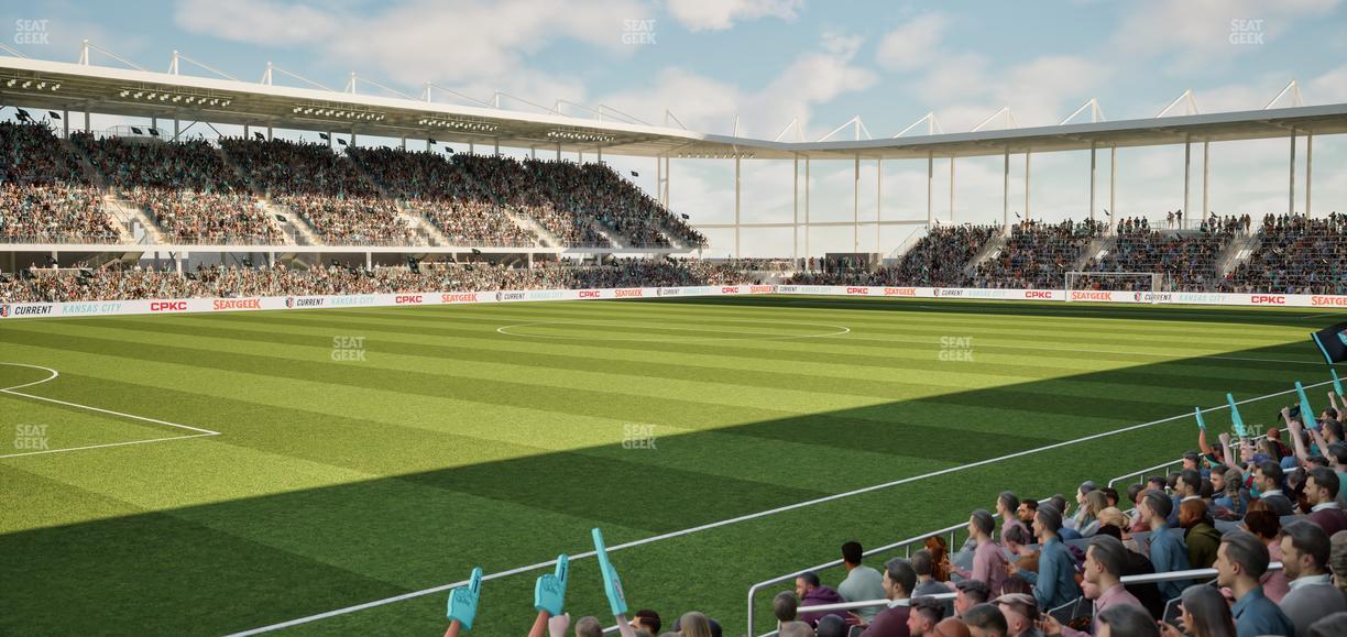CPKC Stadium - Section 110 Seat View