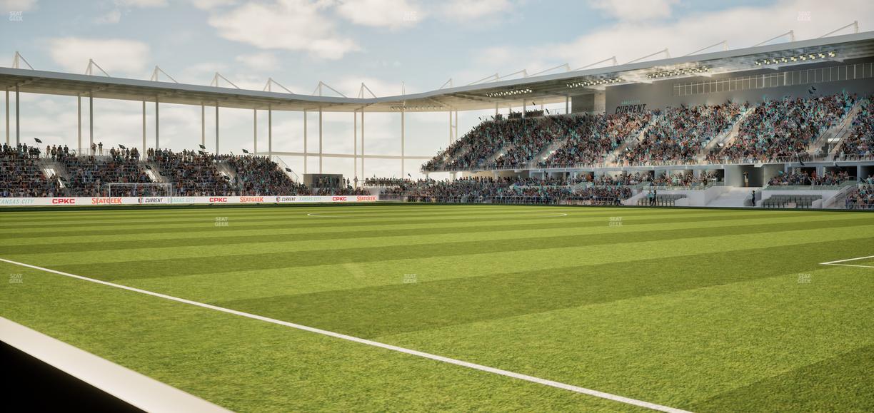 CPKC Stadium - Section 123 Seat View
