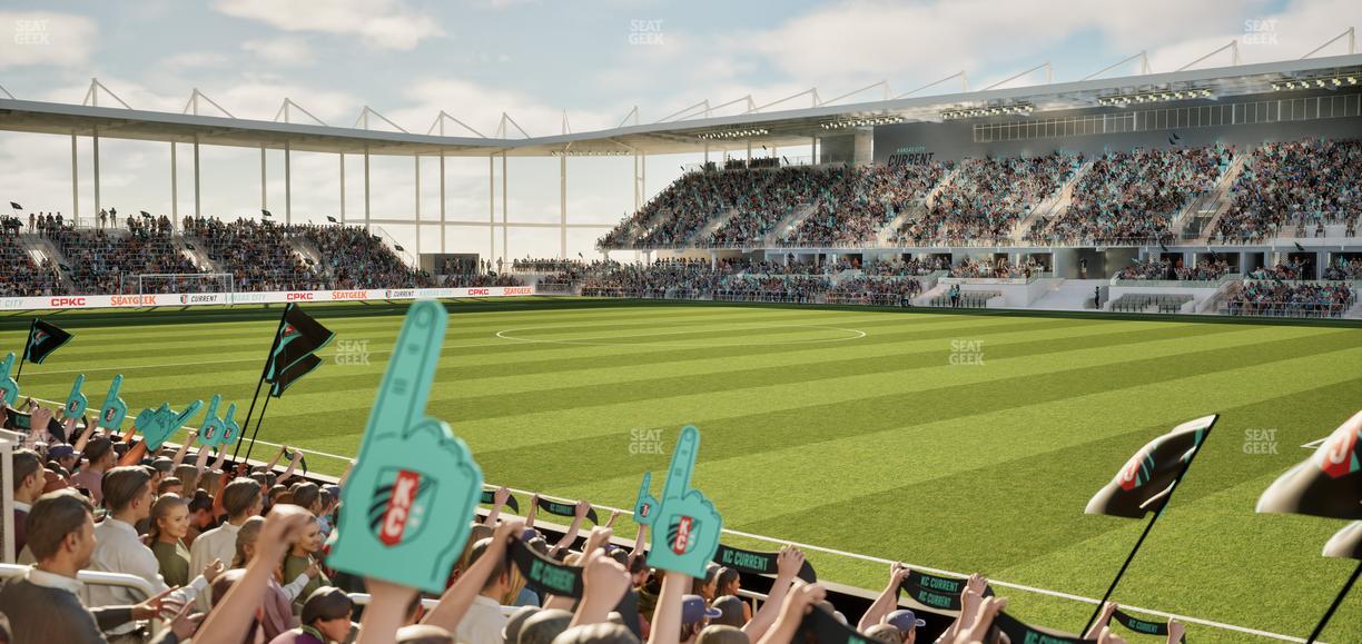 CPKC Stadium - Section 123 Seat View