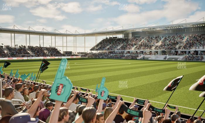 CPKC Stadium - Section 123 Seat View