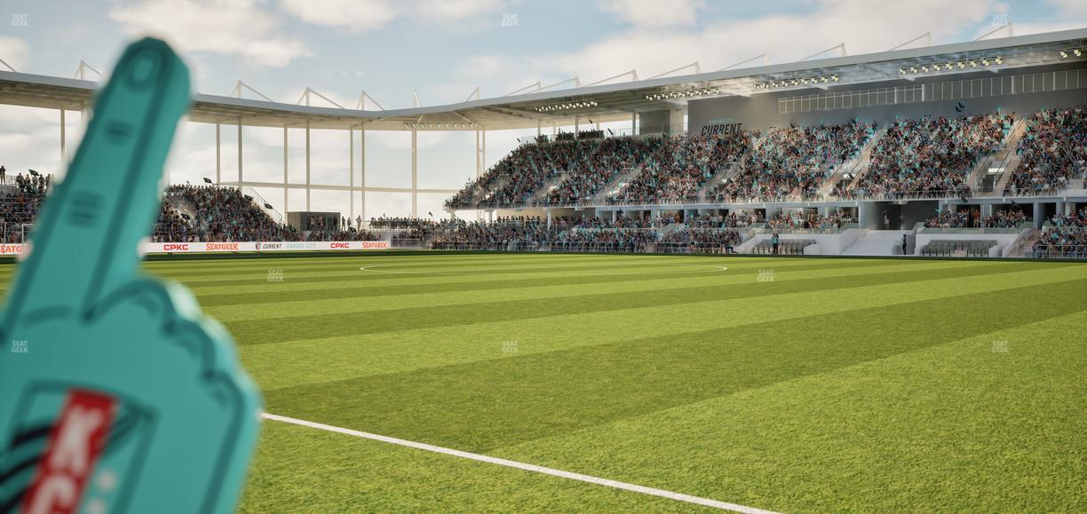 CPKC Stadium - Section 124 Seat View