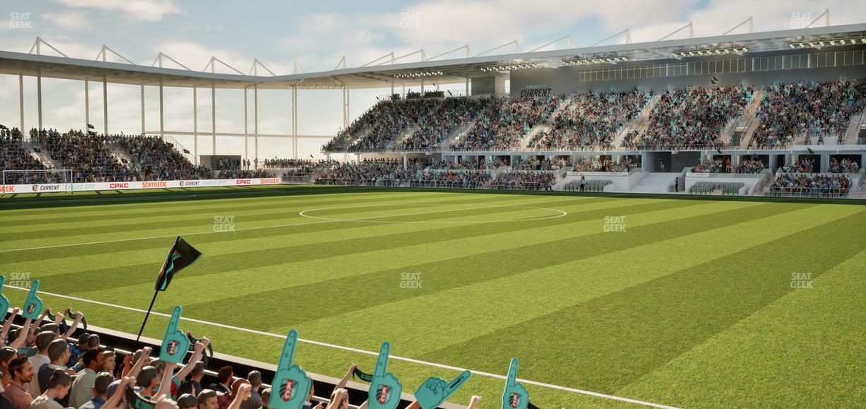 CPKC Stadium - Section 124 Seat View