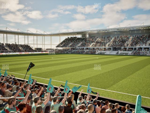 CPKC Stadium - Section 124 Seat View