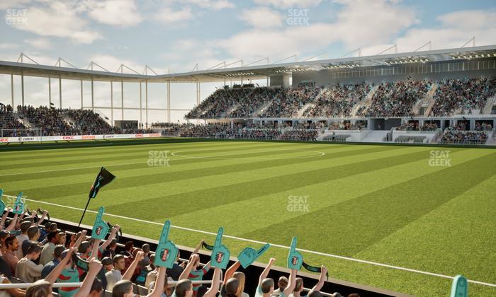 CPKC Stadium - Section 124 Seat View