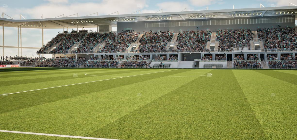 CPKC Stadium - Section 126 Seat View