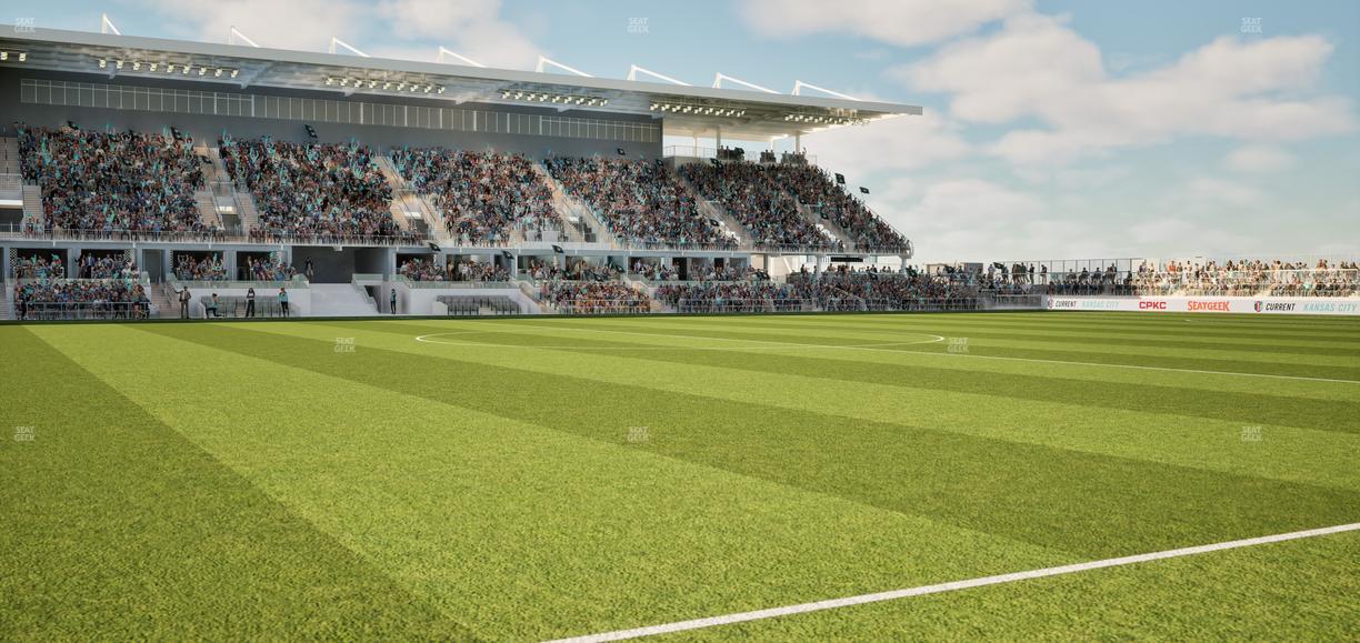 CPKC Stadium - Section 129 Seat View