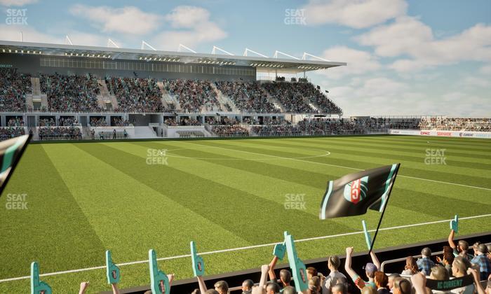 CPKC Stadium - Section 129 Seat View