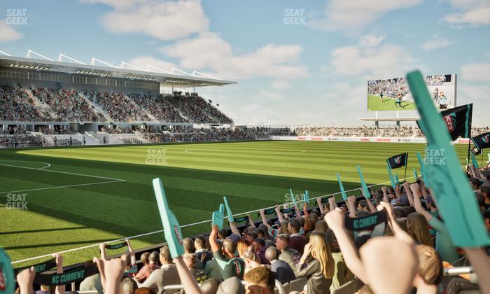 CPKC Stadium - Section 132 Seat View