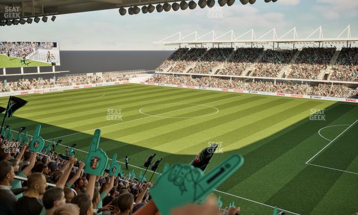 CPKC Stadium - Section 201 Seat View