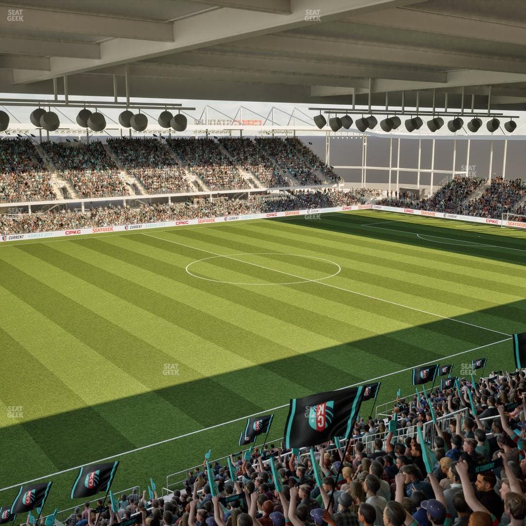 CPKC Stadium - Section North Perch Seat View