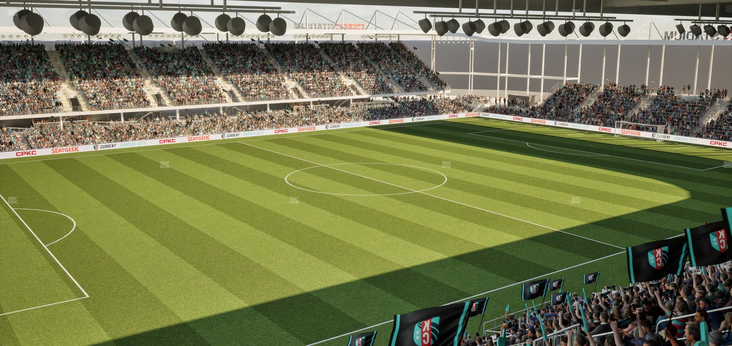 CPKC Stadium - Section North Perch Seat View