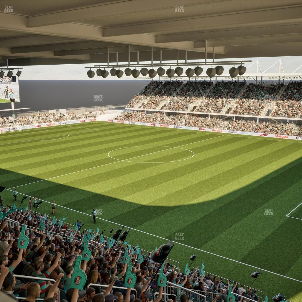 CPKC Stadium - Section South Perch Seat View