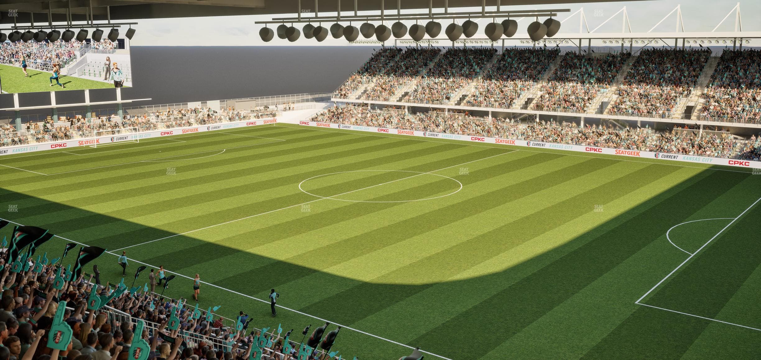 CPKC Stadium - Section South Perch Seat View