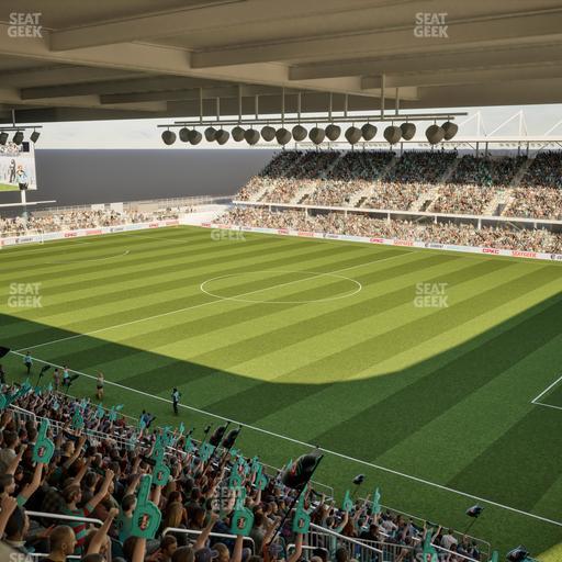 CPKC Stadium - Section South Perch Seat View