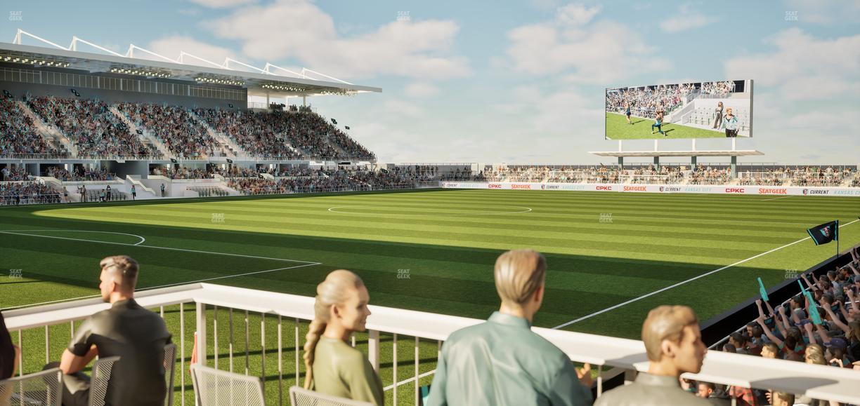 CPKC Stadium - Section Southeast Party Deck Seat View