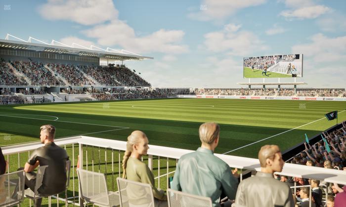 CPKC Stadium - Section Southeast Party Deck Seat View