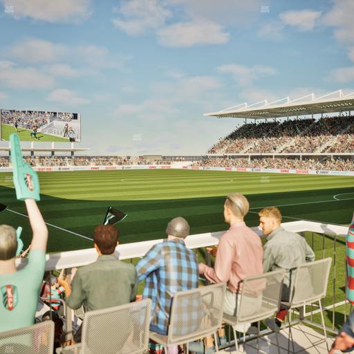 CPKC Stadium - Section Southwest Party Deck Seat View