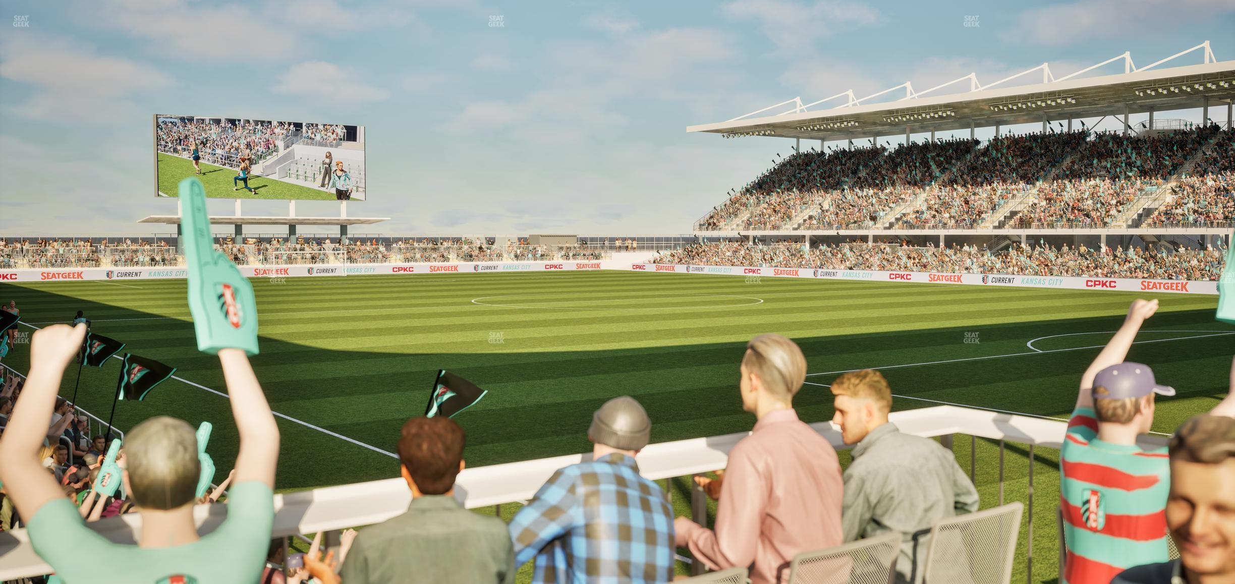 CPKC Stadium - Section Sw Group Area Seat View