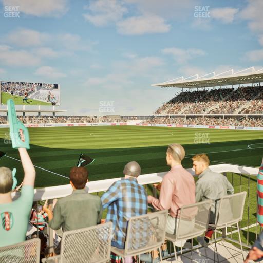 CPKC Stadium - Section Sw Group Area Seat View