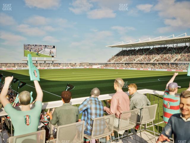 CPKC Stadium - Section Sw Group Area Seat View